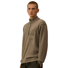 Load image into Gallery viewer, CP Company Pocket Half Zip Sweater