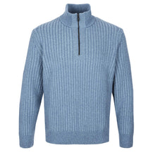 Load image into Gallery viewer, Boss Chunky Zip Neck Knit