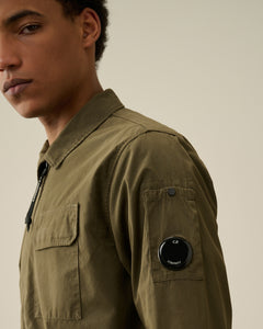 CP Company Gabardine Zipped Shirt