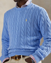Load image into Gallery viewer, Ralph Lauren Cable Knit Cotton Jumper
