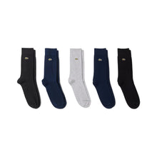 Load image into Gallery viewer, Lacoste RA8069 5 pk Socks
