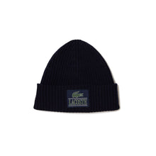 Load image into Gallery viewer, Lacoste RB1783 Woven Patch Beanie
