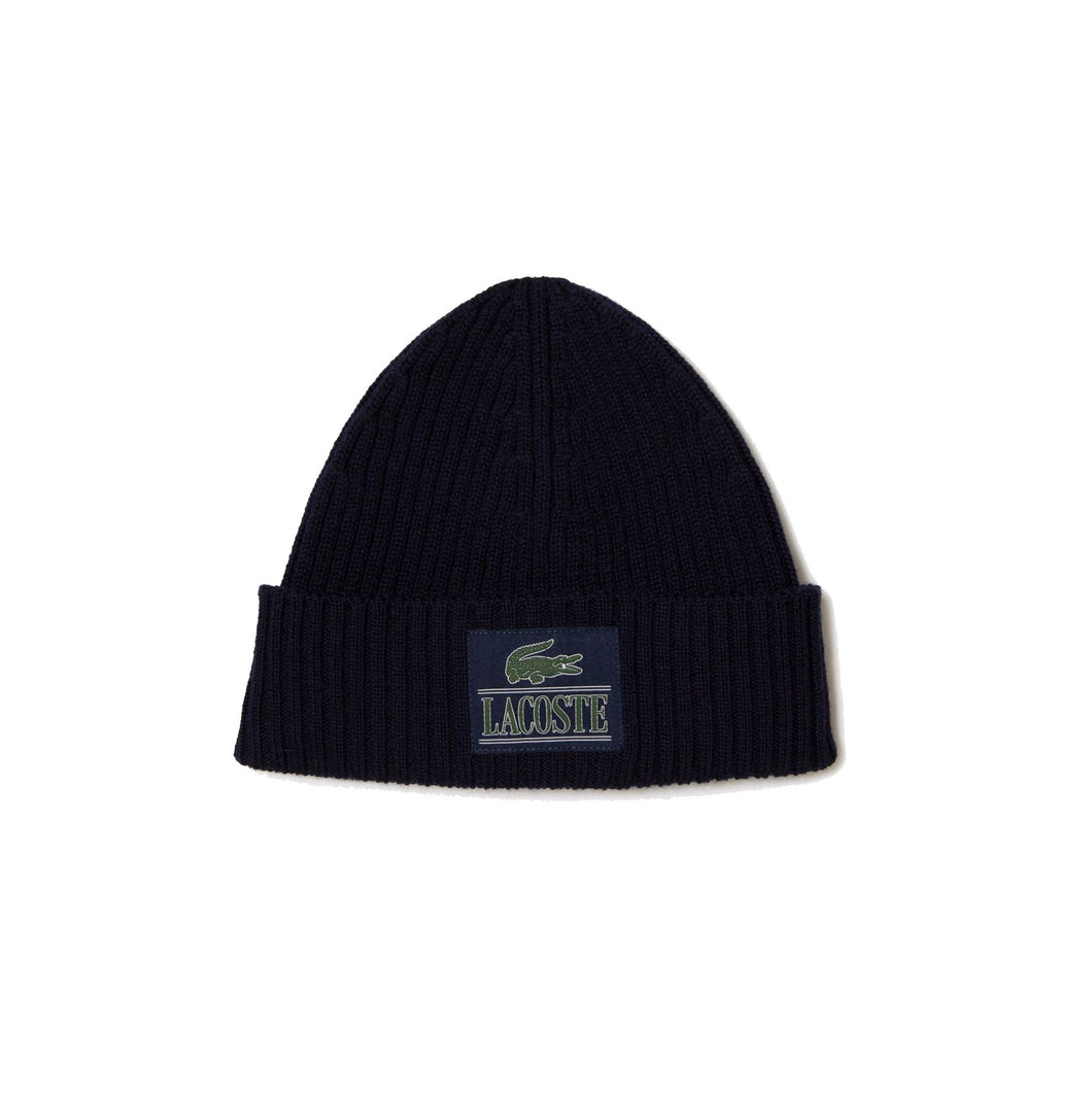 Lacoste RB1783 Woven Patch Beanie