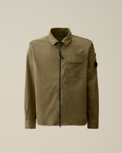 CP Company Gabardine Zipped Shirt