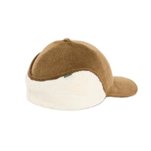 Load image into Gallery viewer, Lacoste corduroy trapper hat
