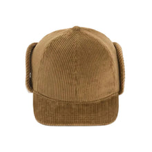 Load image into Gallery viewer, Lacoste corduroy trapper hat
