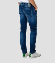 Load image into Gallery viewer, Replay Anbass Hyperflex Re-Used White Shades Slim Jeans, M914Y66 W14 009
