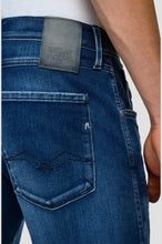 Load image into Gallery viewer, Replay Anbass Hyperflex Re-Used White Shades Slim Jeans, M914Y66 W14 009
