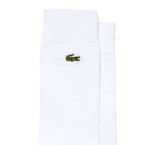 Load image into Gallery viewer, Lacoste Ra7805 Men&#39;s Embroidered Crocodile Cotton Blend Socks
