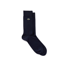 Load image into Gallery viewer, Lacoste Ra7805 Men&#39;s Embroidered Crocodile Cotton Blend Socks
