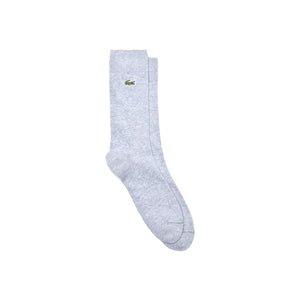 Lacoste Ra7805 Men's Embroidered Crocodile Cotton Blend Socks