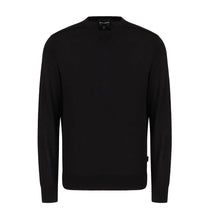 Load image into Gallery viewer, Emporio Armani Plain-knit wool-blend jumper
